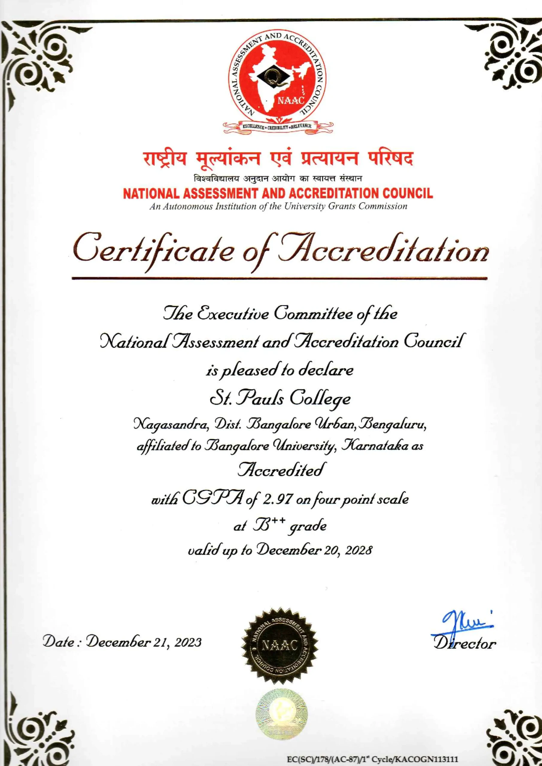 Bsc Computer Science Course in Bangalore
