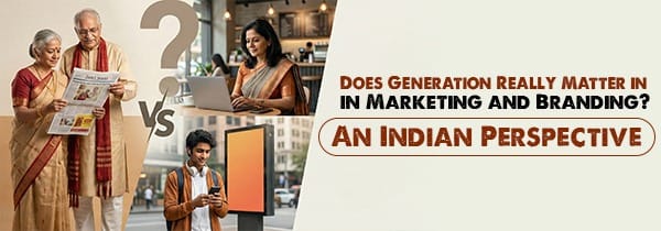 From a marketing and brand communication lens, generational differences do matter but not in isolation. What truly shapes buying behaviour today is the intersection of age, life stage, values, and media habits.
