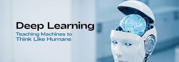 Deep learning is a part of artificial intelligence that allows computers to learn from data in a way similar to how humans learn from experience. Instead of giving the computer fixed rules, we provide examples and let it learn patterns on its own.